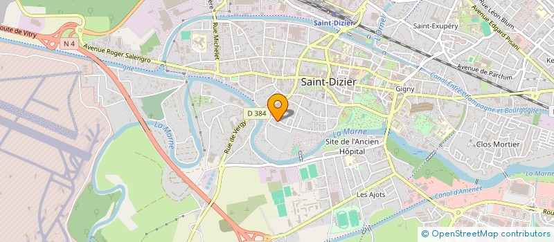 localisation de l'entreprise DIBOM à SAINT-DIZIER