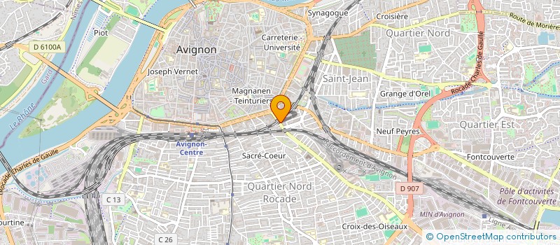 localisation de l'entreprise DIBON AVIGNON à AVIGNON