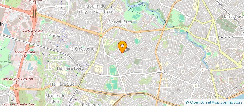 localisation de l'entreprise DIBOUNE à NANTES
