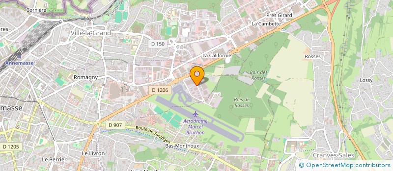 localisation de l'entreprise DICA à ANNEMASSE