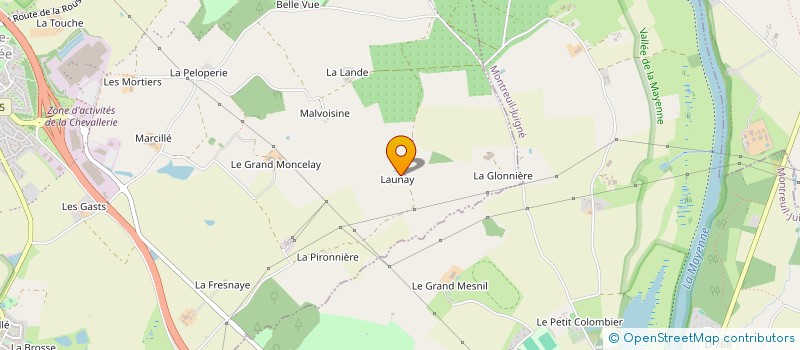 localisation de l'entreprise DICAFLOCA  LONGUENEE-EN-ANJOU