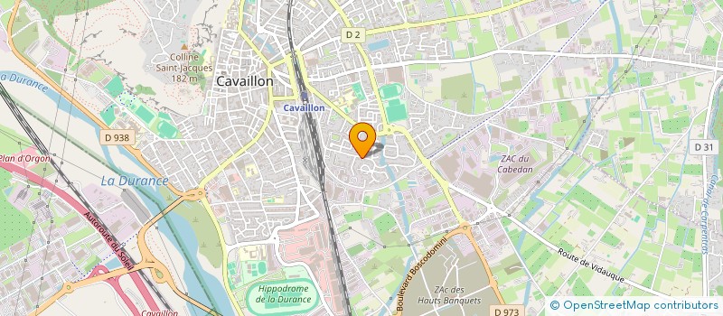 localisation de l'entreprise DICALIN  CAVAILLON