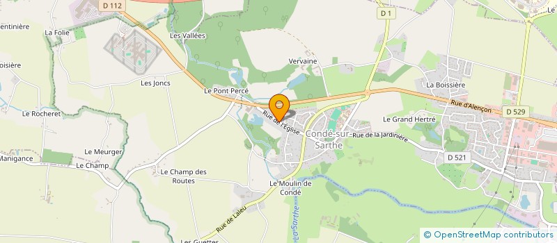 localisation de l'entreprise DICAMACY à CONDE-SUR-SARTHE