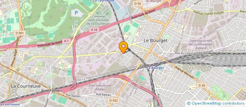 localisation de l'entreprise DICAPLAST à LE BOURGET