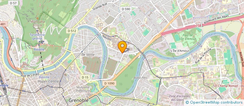 localisation de l'entreprise DICB VALORISATIONS à LA TRONCHE
