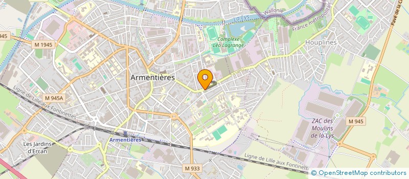 localisation de l'entreprise DICCS à ARMENTIERES