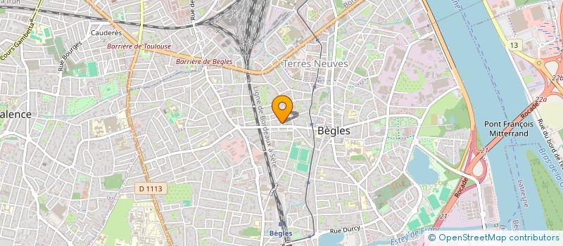 localisation de l'entreprise DICEL à BEGLES