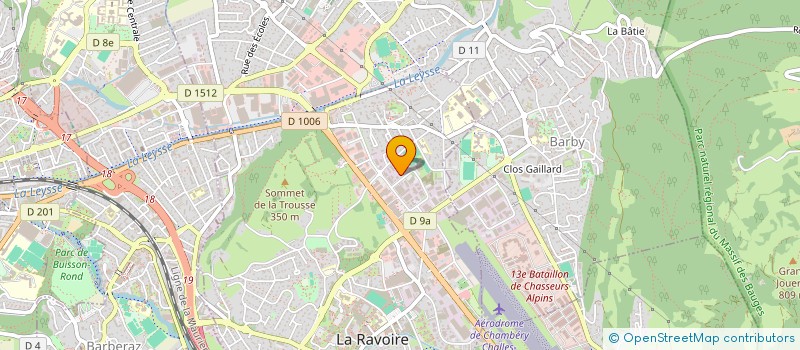 localisation de l'entreprise DICENTYS  LA RAVOIRE