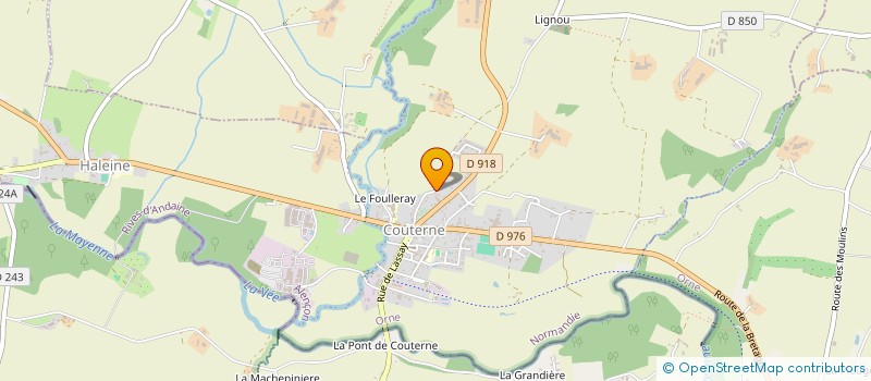 localisation de l'entreprise DICEPLUS2 à LA FERTE MACE