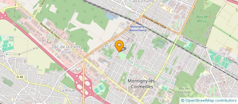 localisation de l'entreprise DICHINI  HERBLAY-SUR-SEINE