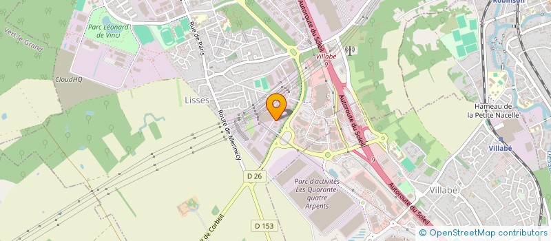 localisation de l'entreprise DICHRO PLUS à LISSES