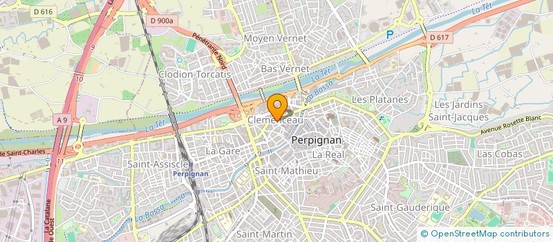 localisation de l'entreprise DICI&DAQUI  PERPIGNAN