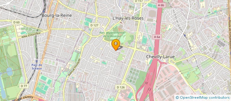 localisation de l'entreprise DICIPRE  L'HAY-LES-ROSES