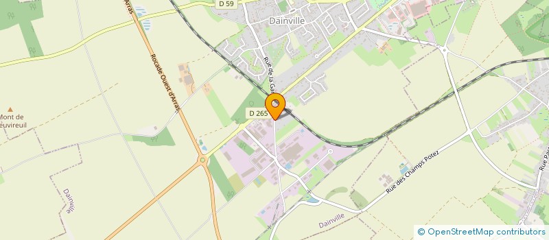localisation de l'entreprise DICITI  DAINVILLE