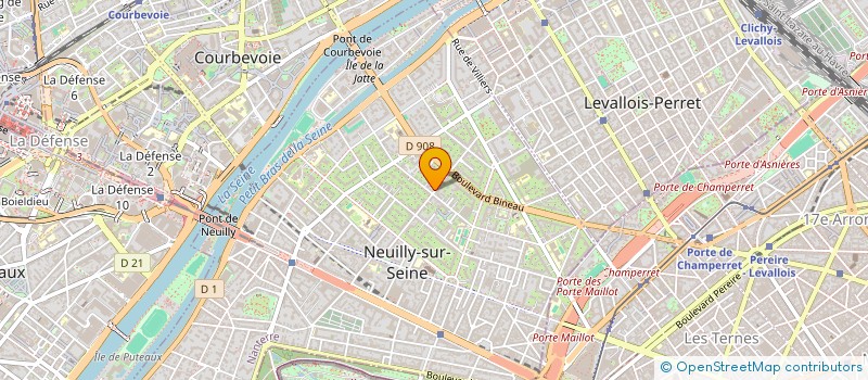 localisation de l'entreprise DICJ FAMILY à NEUILLY-SUR-SEINE