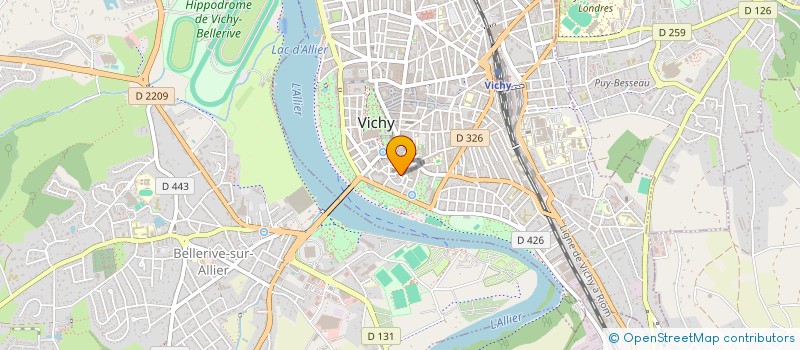 localisation de l'entreprise DICKELE / MERZOUK INDIVISION à VICHY