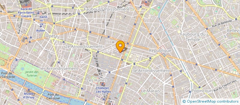 localisation de l'entreprise DICKSON SA TECH à PARIS