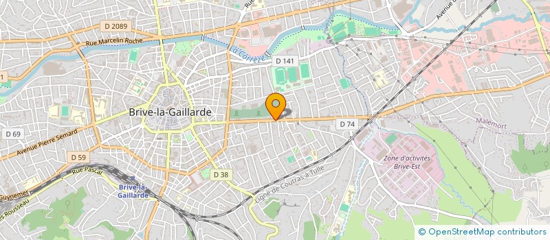 localisation de l'entreprise DICLO SARL à BRIVE-LA-GAILLARDE
