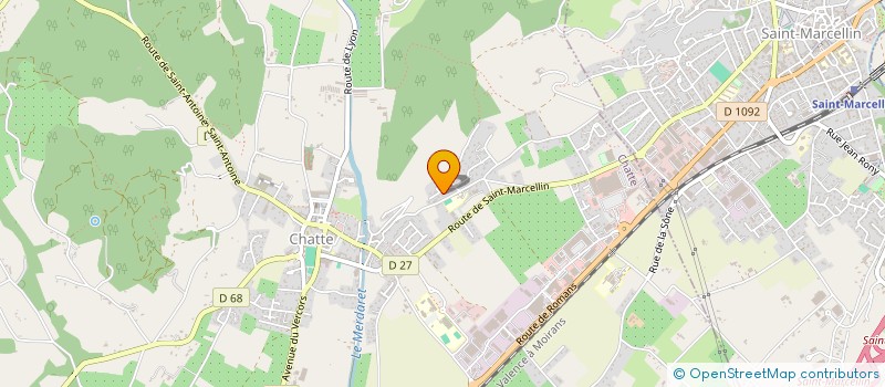 localisation de l'entreprise DICO BAT  SAINT-ROMANS