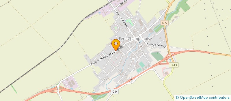 localisation de l'entreprise DICO FRANCE à FERE-CHAMPENOISE