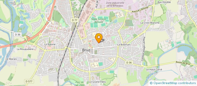localisation de l'entreprise DICOCHA à BRUZ
