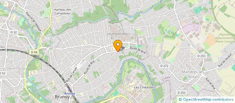 localisation de l'entreprise DICOMCONNECT à BRUNOY