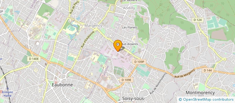 localisation de l'entreprise DICONEX à ANDILLY