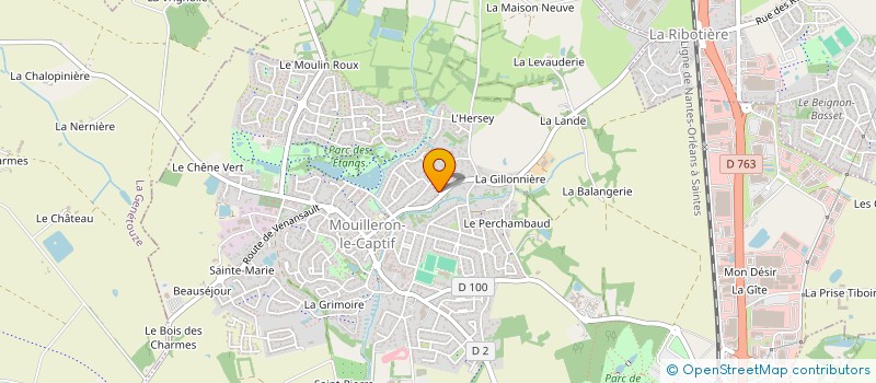 localisation de l'entreprise DICONIC à LA ROCHE-SUR-YON