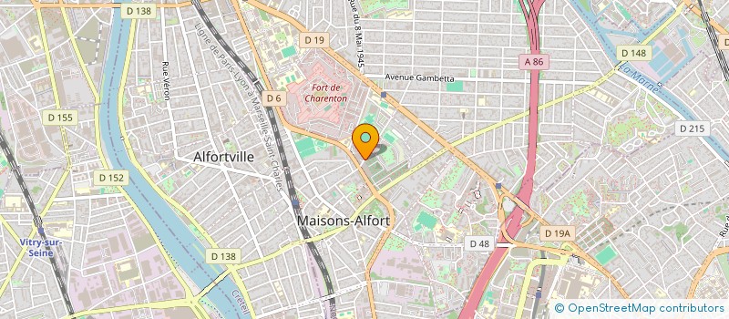 localisation de l'entreprise DICSP  MAISONS-ALFORT