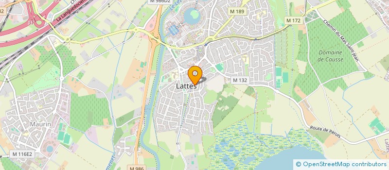 localisation de l'entreprise DICTON à LATTES