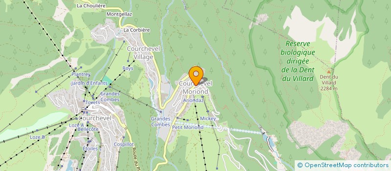 localisation de l'entreprise DID à COURCHEVEL