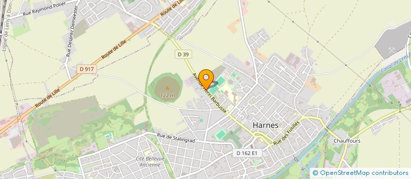 localisation de l'entreprise DID'ACTIVE  HARNES