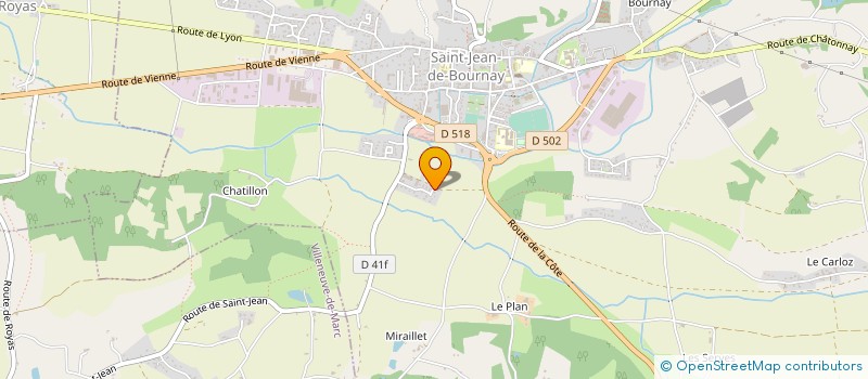 localisation de l'entreprise DID DECO EVENTS  SAINT-JEAN-DE-BOURNAY