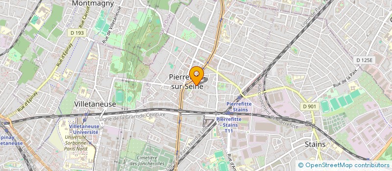 localisation de l'entreprise DID PARIS EVENT à PIERREFITTE-SUR-SEINE