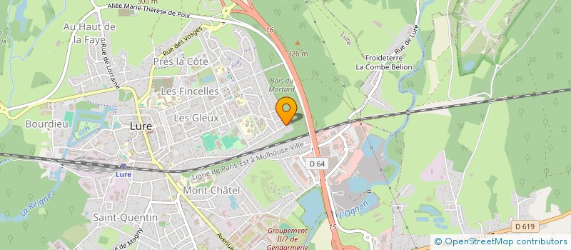 localisation de l'entreprise DID REPAR'  LURE