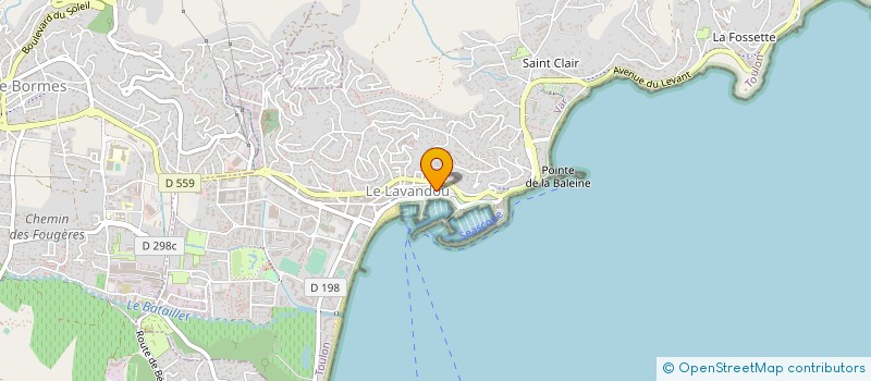 localisation de l'entreprise DIDA à LE LAVANDOU