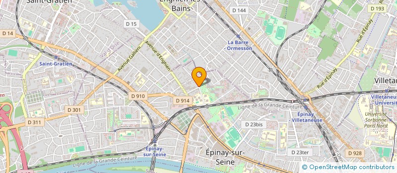 localisation de l'entreprise DIDA à EPINAY-SUR-SEINE