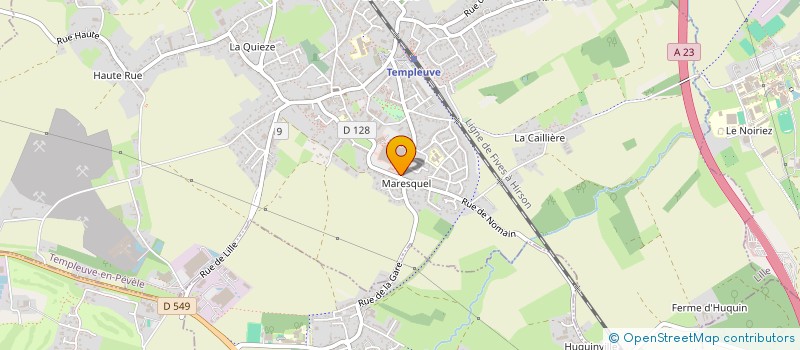 localisation de l'entreprise DIDACEGA  TEMPLEUVE-EN-PEVELE