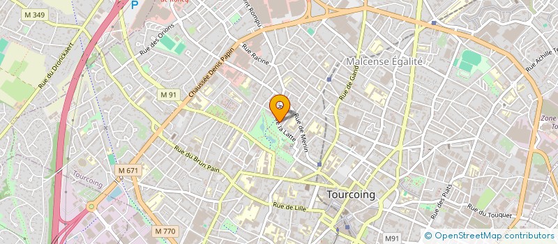 localisation de l'entreprise DIDACTE CONSEILS OLIVIER SUBE  TOURCOING