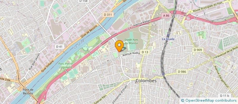 localisation de l'entreprise DIDACTIC EXPORT  COLOMBES