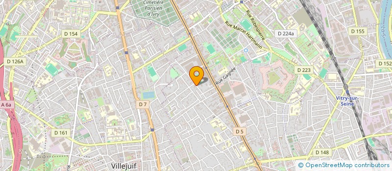 localisation de l'entreprise DIDACTO à VITRY-SUR-SEINE