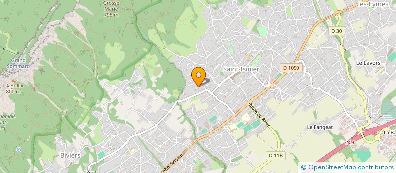 localisation de l'entreprise DIDAL à SAINT-ISMIER
