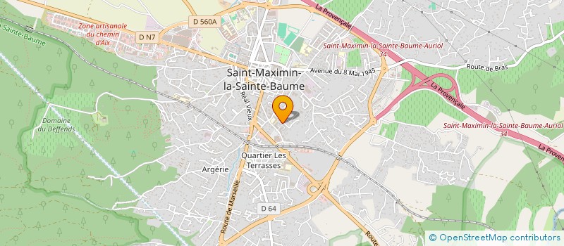 localisation de l'entreprise DIDAM à SAINT-MAXIMIN-LA-SAINTE-BAUME