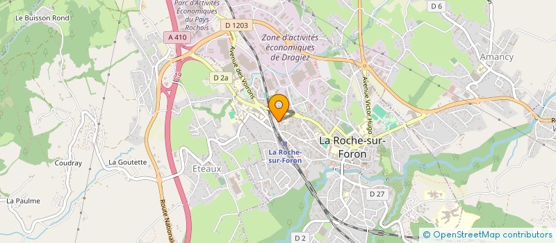 localisation de l'entreprise DIDASCALEX  LA ROCHE-SUR-FORON