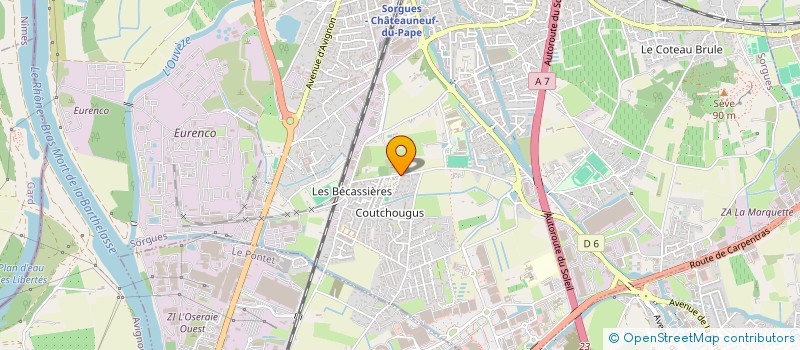 localisation de l'entreprise DIDASCALI  SORGUES