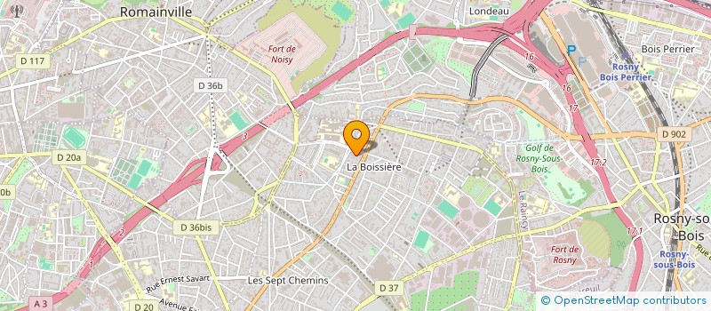 localisation de l'entreprise DIDASCALIA à MONTREUIL