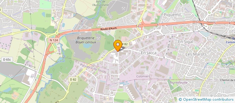 localisation de l'entreprise DIDASCALIE à COLOMIERS