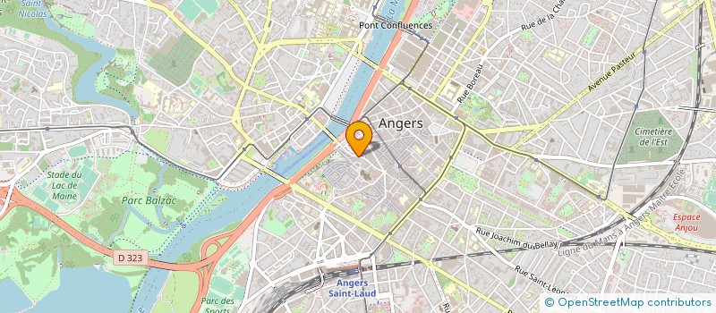 localisation de l'entreprise DIDASCO à ANGERS