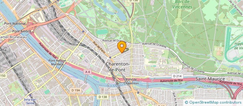 localisation de l'entreprise DIDASO  CHARENTON-LE-PONT