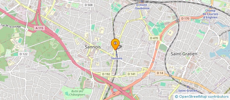 localisation de l'entreprise DIDEBA PRODUCTIONS à SANNOIS